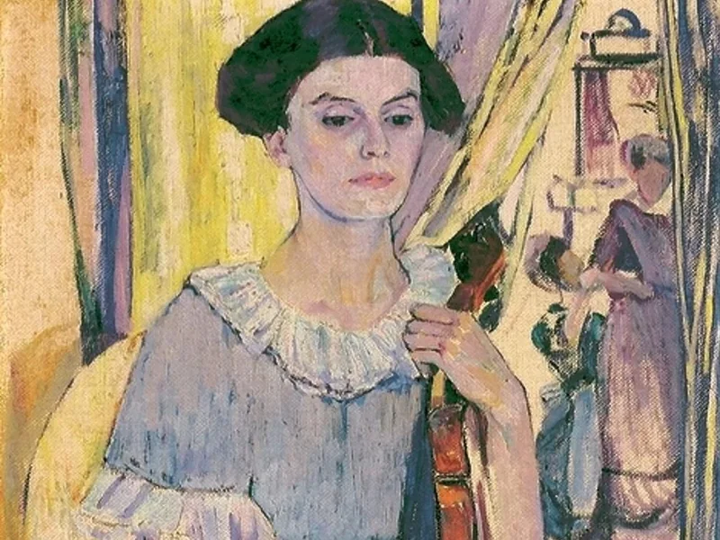 1862-Ida Gerhardi - La violinista Gerhardi